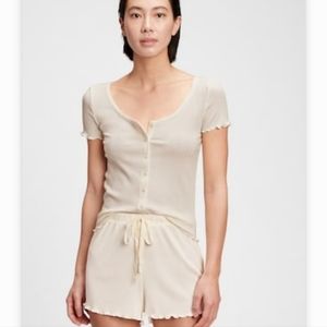 Gap Pajamas Set Shorts and Top Love by Gap sz Small